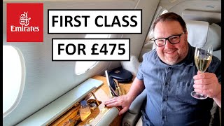 Emirates First Class for £475 | No Points, No Tricks I'll Show You How