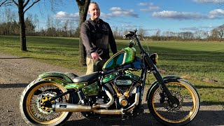 Kenneths special-lakeret Harley