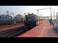 || 🔴Jhargram Dhanbad MEMU crossing adityapur at full speed ||#indianrailways (4K@60FPS/Dolby vision)