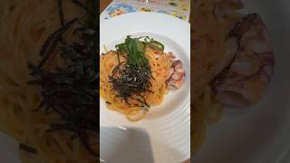 ココス　ヤリイカの濃厚明太子パスタランチ　#Shorts