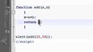 Javascript Tutorial 12. Parameters in Functions