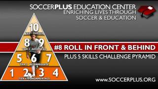 Plus 5 Skills Challenge Pyramid - #8 Roll in front \u0026 behind