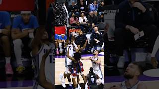 Keegan Murray DUNK vs Thunders 🔥 - NBA highlights | #Shorts