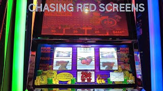 MAX BET  ON 5 LINE MONEY BAG #redscreens #vgtslots #vgt #casino #choctawcasino