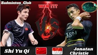 Men's Singles | Shi Yu Qi (CHN) vs Jonatan Christie (INA) | LI-NING China Masters 2025