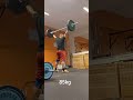 muscle snatch 85kg 187lbs