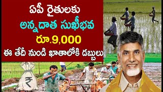 ఏపీ రైతులకు ఈనెల 28 నుండి అన్నదాత సుఖీభవ 9000 గ్రీన్ సిగ్నల్ ఇచ్చిన సీఎం|annadata sukibhava payment