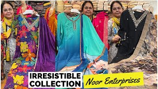 Noor Enterprises Brings You The Most Irresistible Festive Collection. Suits in Chinon, Muslin \u0026 More