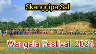 100 Drum Wangala Festival-ni  Skanggipa Sal, 2024