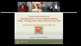Characterization of Post–Exertional Malaise (PEM): Findings From a New Publication From NIH
