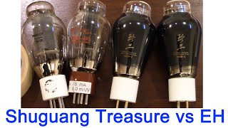 blind test ; 300B Shuguang Treasure vs Electro Harmonics, FLUXION VG-15K tube amplifier