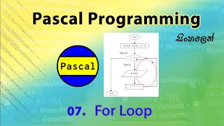 FOR loop - Pascal |Programming | Sinhala | @resourceict 
