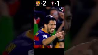 FC Barcelona VS Celta Vigo 2015 La Liga Highlights #youtube #shorts #football