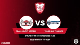 NBL1: Team Solent Kestrels v Worthing Thunder - 17.12.22