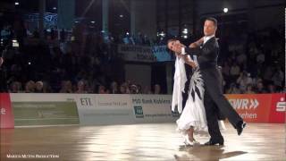 Koblenz 2012 - European Standard - solo Slow Foxtrot - Simone Segatori \u0026 Annette Sudol