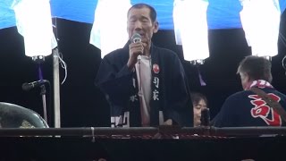 江州音頭　司家 征勝　森屋青年団主催盆踊り　2014.08.11