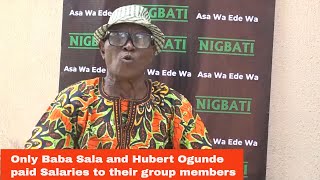 Legendary actor Kola Olaiya Reveals Untold Secrets about Baba Hubert Ogunde and Baba Sala