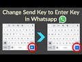 How to Change WhatsApp's Send Button into an Enter Key: A Step-by-Step Guide | Tech Innings