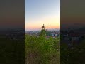 our view from the rental on the hill in brasov romania