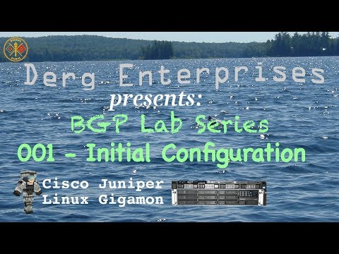 BGP Lab 001 Initial Configuration BGP Lab 001 Initial Configuration
