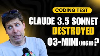 O3 Mini (High) vs. Claude 3.5 Sonnet: Which Is the Better Coder? Tested