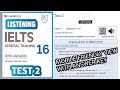 Cambridge 16 Test 2 IELTS Listening Test | IELTS Listening Practice Test Cambridge 16 |Pawan Juneja