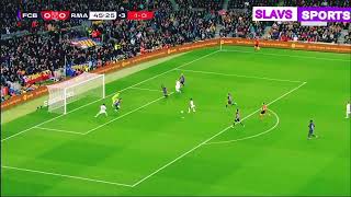 Barcelona 0 - [1] Real Madrid- Vinicius Junior Goal Highlights 45+1'{1-1 On Aggregate}