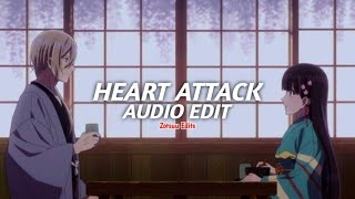 Heart attack - demi lovato [edit audio]