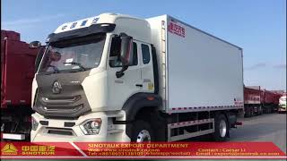 Sinotruk hohan refrigerated truck ,Refrigerated trucks china,