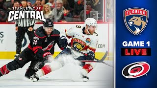 Florida Panthers vs. Carolina Hurricanes | Live Action | Game 1 | Stanley Cup Playoffs