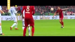 Xabi Alonso Amazing Goal - Bayern Munich vs SV Darmstadt 1-0 ( DFB-POKAL 2015 )