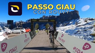 Rouvy e Passo Giau - allenamento su rullo Xplova Noza S + setup