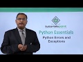 Python - Errors and Exceptions