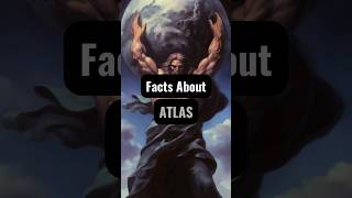 Facts About Atlas 🌎 The Titan God Who Holds Up the Sky #mythologyshorts #greekmyth #short