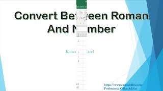 Quickly Convert Between Roman Numerals And Numbers In Excel