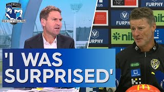 'Never said anything for the sake of it': Kane Cornes responds to Hardwick - Sunday Footy Show