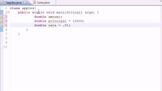 Java Programming Tutorial 23 Compound Interest Program