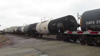 Southbound UP 3848 and UP 5068 on the Union Pacific WAUKEGAN 2018