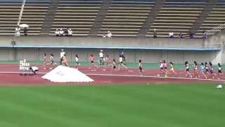 【女子共通1500m決勝 4組】2016全日本中学通信陸上福岡県大会