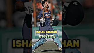 ISHAN KISHAN DOUBLE CENTURY🔥|| #cricket #viral #youtubeshorts #shorts