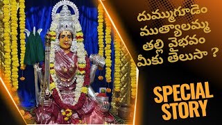 దుమ్ముగూడెం ముత్యాలమ్మ తల్లి వైభవం మీకు తెలుసా ?