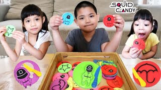 Tantangan Squid Candy Game | Mainan Terbaru Squid Game | Squid Candy Challenge | Raisya Playtime