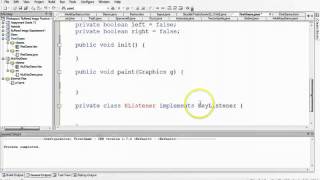 Java Applet Example Video 2/10 - JCreator IDE