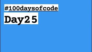 Day 25: Hackerrank array question