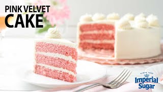 How to Make Pink Velvet Layer Cake