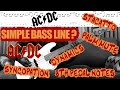 Dirty Deeds Done Dirt Cheap - Bass Cover + Original TAB | AC/DC @acdc