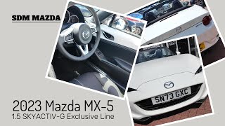 2023 Mazda MX-5 1.5 SKYACTIV-G Exclusive-Line Euro 6 (s/s) 2dr