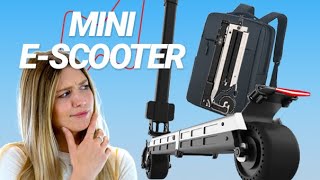 An electric scooter that can fit in your BACKPACK?!
