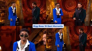 MC STAN Bigg Boss 16 | Best Moments | Salman Khan |  #mcstan #biggboss16  #yedechalekarobhimat