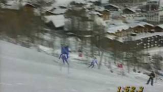 Albertville 1992 Ski curiosity, rare skiers (Czech TV)